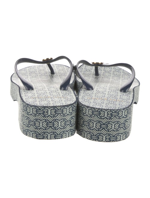 Tory Burch Rubber Printed Flip Flops