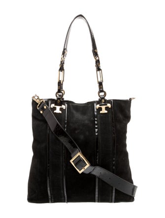 Tory Burch Suede Bucket Bag