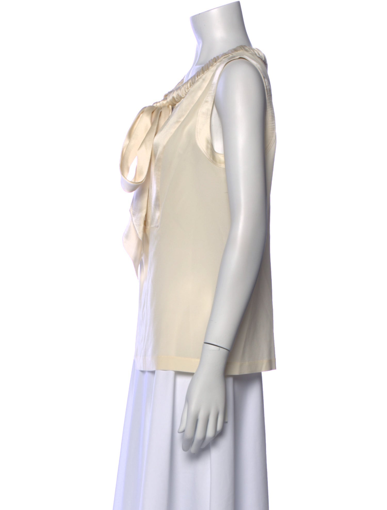 Tory Burch Silk Cowl Neck Blouse