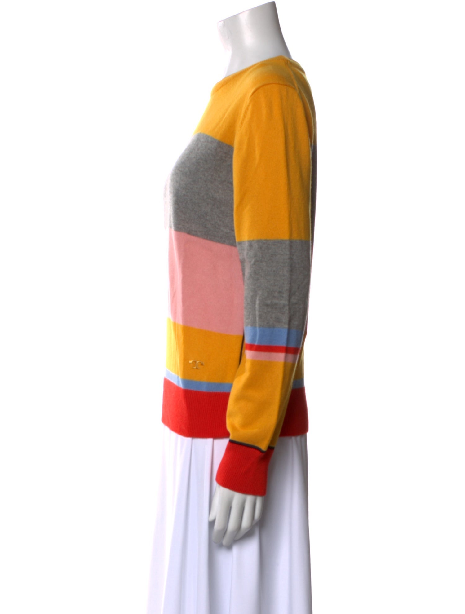 Tory Burch Cashmere Striped Sweater