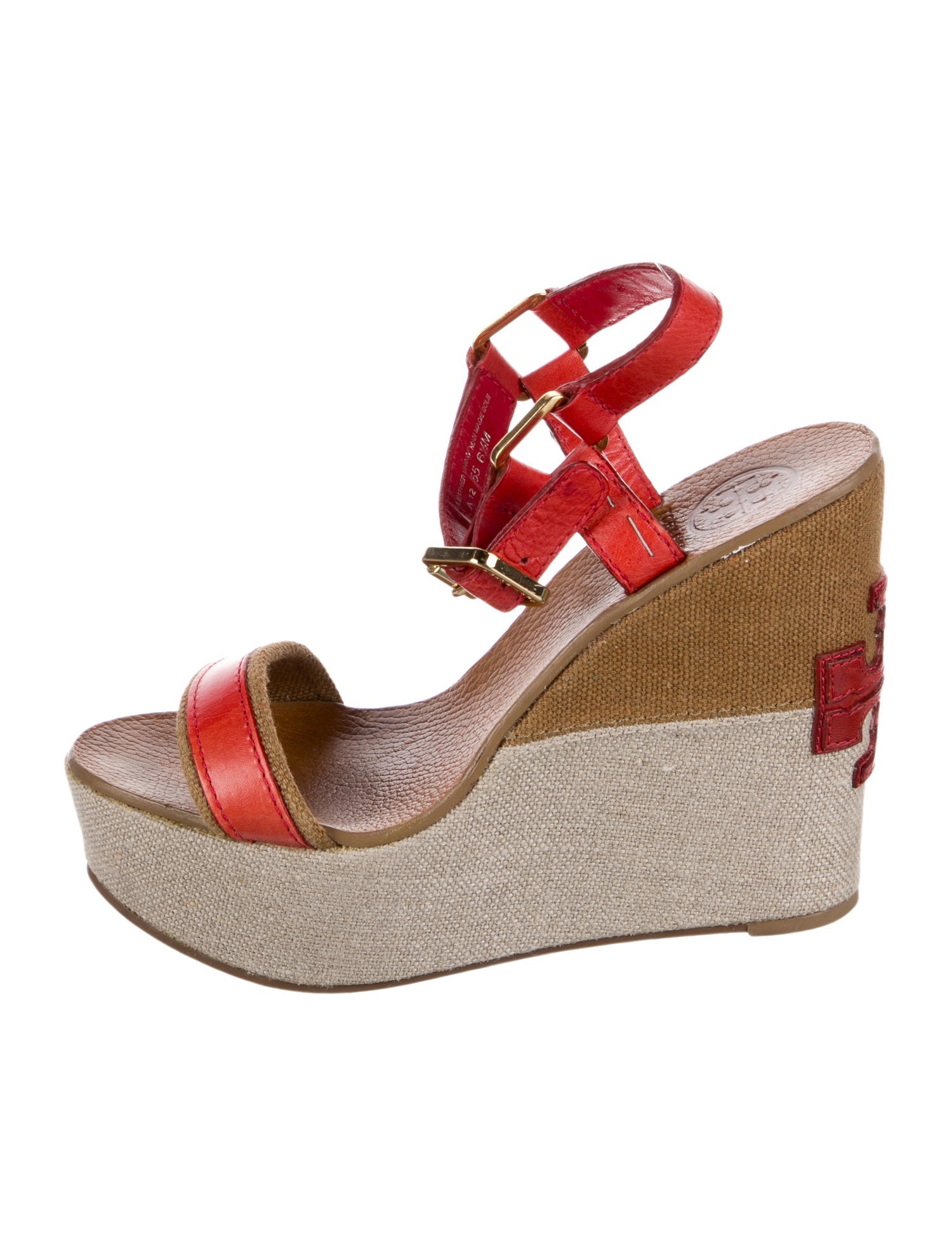 Tory Burch Leather Espadrilles