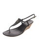 Tory Burch Leather T-Strap Sandals