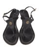 Tory Burch Leather T-Strap Sandals