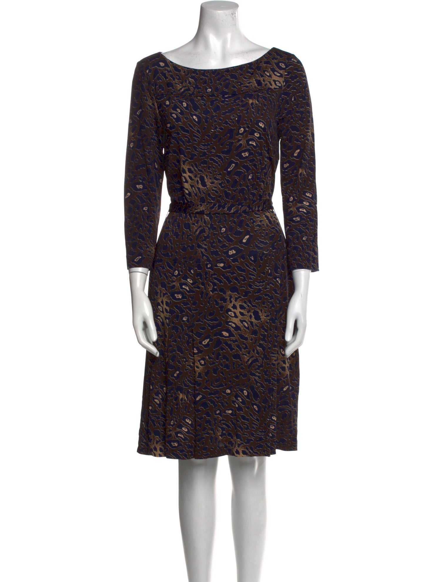 Tory Burch Printed Knee-Length Dress