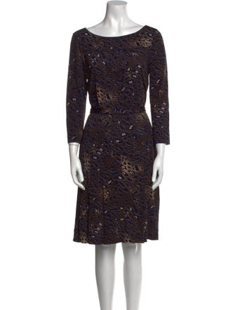 Tory Burch Printed Knee-Length Dress