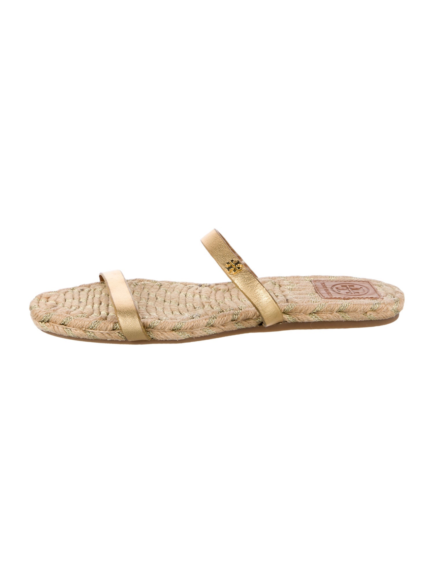 Tory Burch Leather Espadrilles
