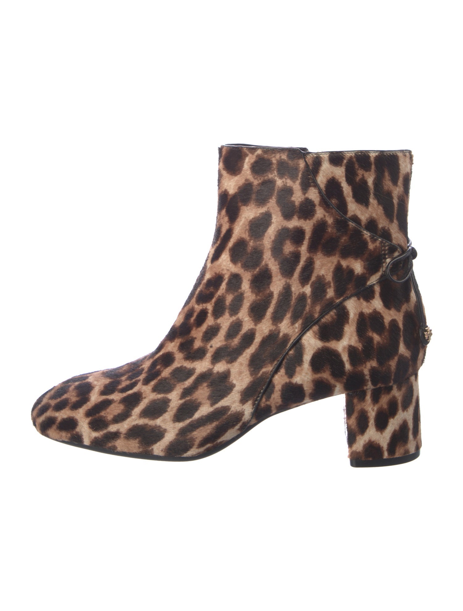 Tory Burch Ponyhair Animal Print Boots