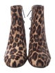 Tory Burch Ponyhair Animal Print Boots