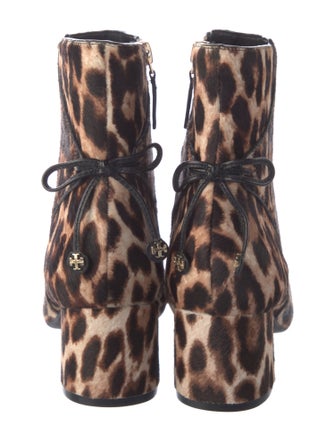 Tory Burch Ponyhair Animal Print Boots