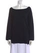 Tory Burch Merino Wool Bateau Neckline Sweater