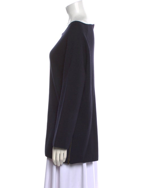 Tory Burch Merino Wool Bateau Neckline Sweater