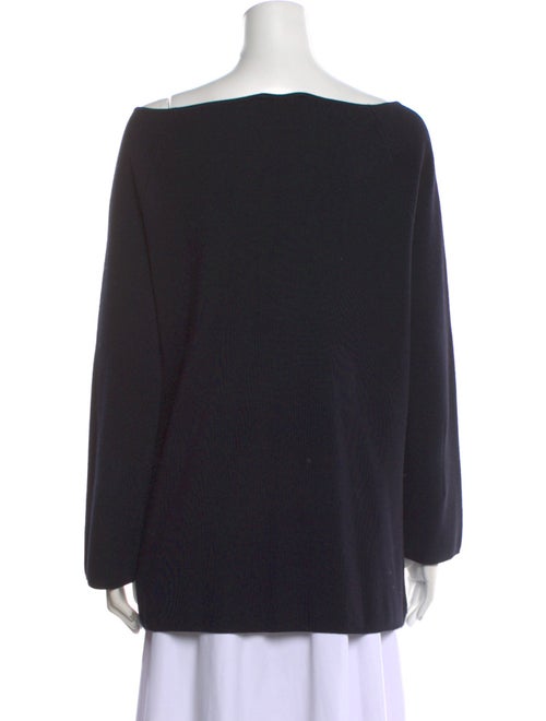 Tory Burch Merino Wool Bateau Neckline Sweater