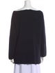 Tory Burch Merino Wool Bateau Neckline Sweater