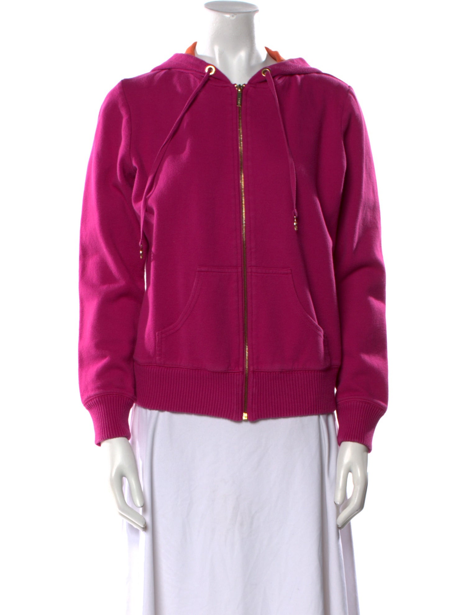 Tory Burch Mock Neck Long Sleeve Sweatshirt