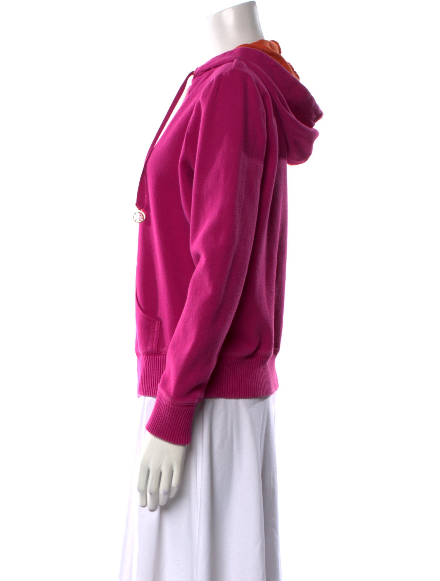 Tory Burch Mock Neck Long Sleeve Sweatshirt