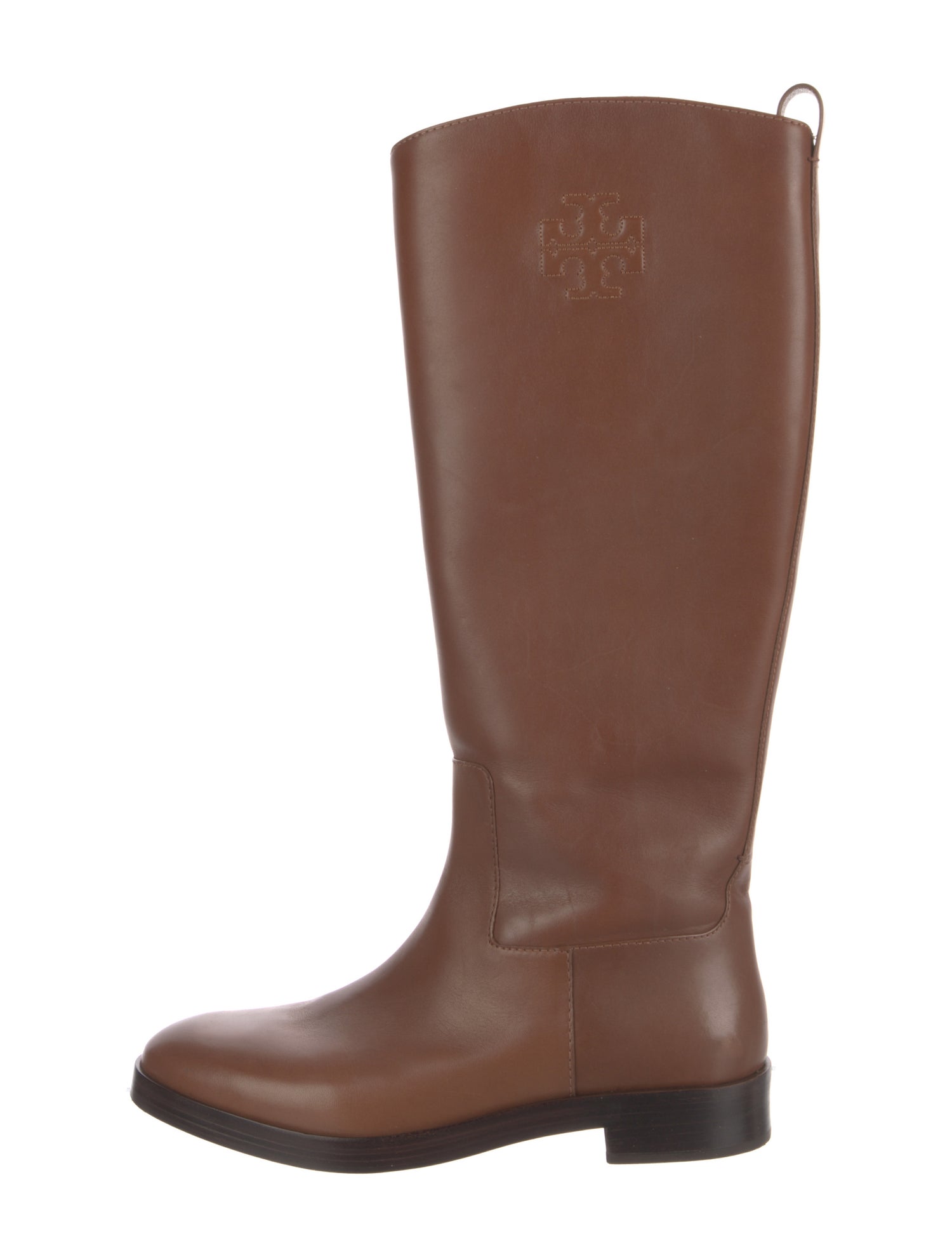 Tory Burch Leather Riding Boots