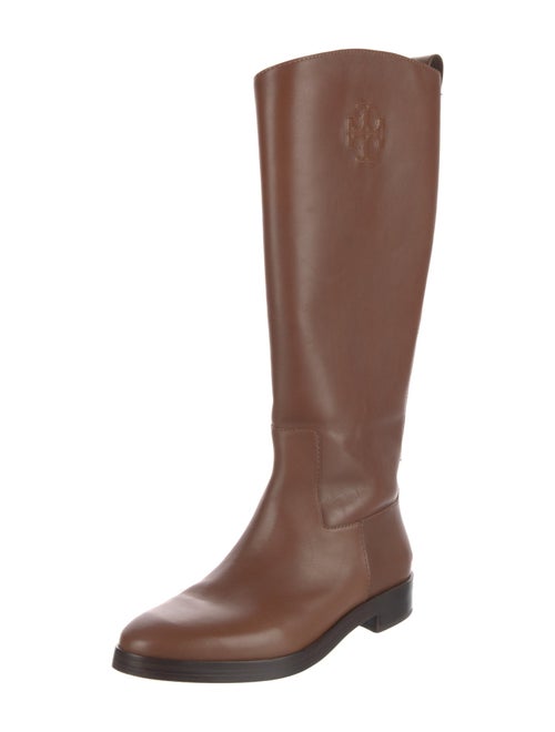 Tory Burch Leather Riding Boots