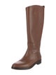 Tory Burch Leather Riding Boots