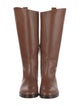 Tory Burch Leather Riding Boots