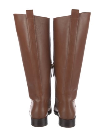 Tory Burch Leather Riding Boots