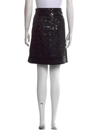 Tory Burch Sequin Embellishments Knee-Length Skirt