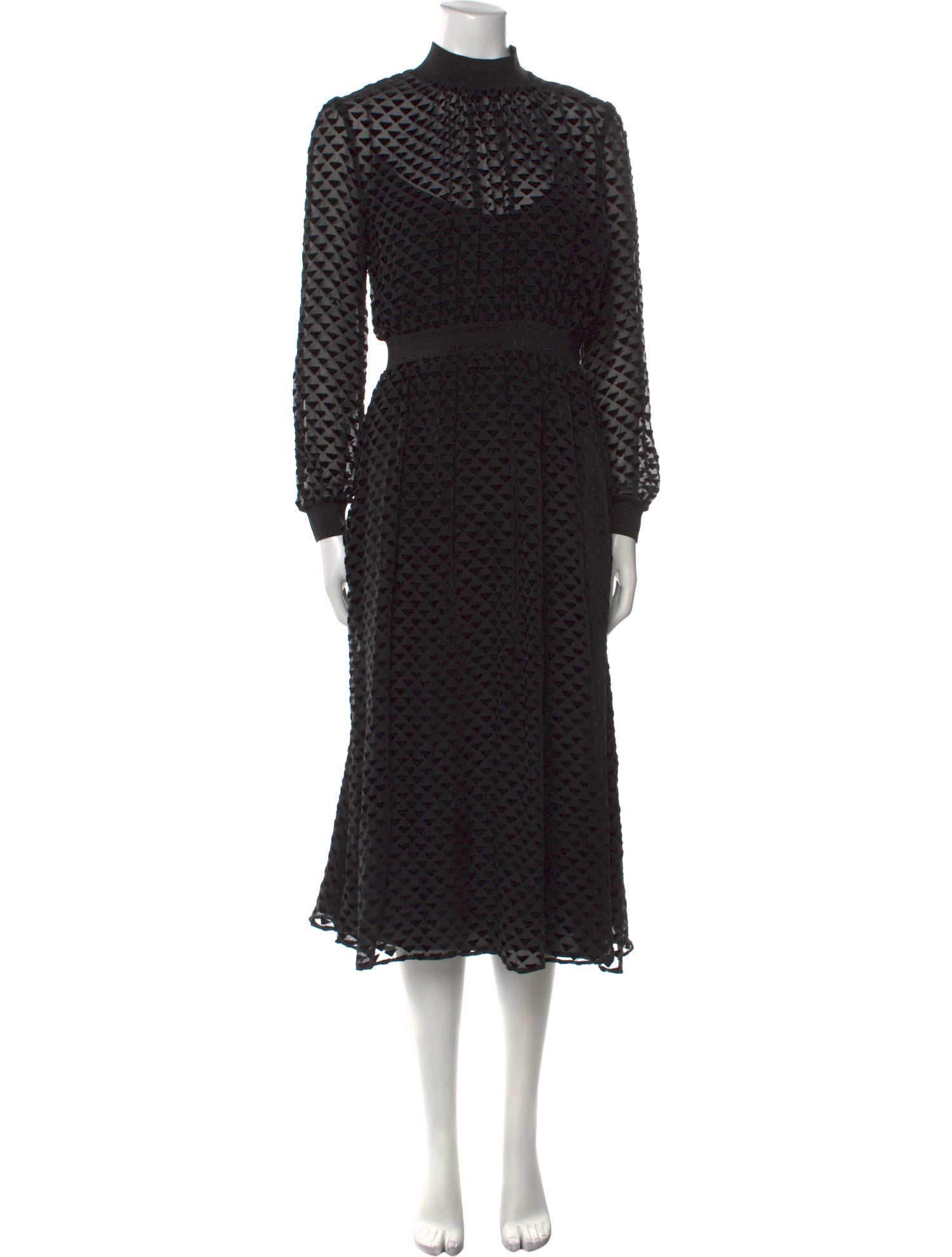 Tory Burch Printed Midi Length Dress