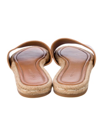 Tory Burch Leather Espadrilles