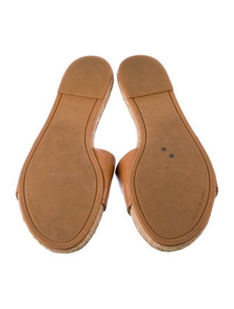 Tory Burch Leather Espadrilles