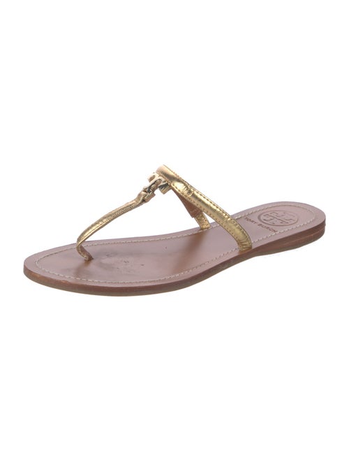 Tory Burch Leather Slides