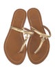 Tory Burch Leather Slides