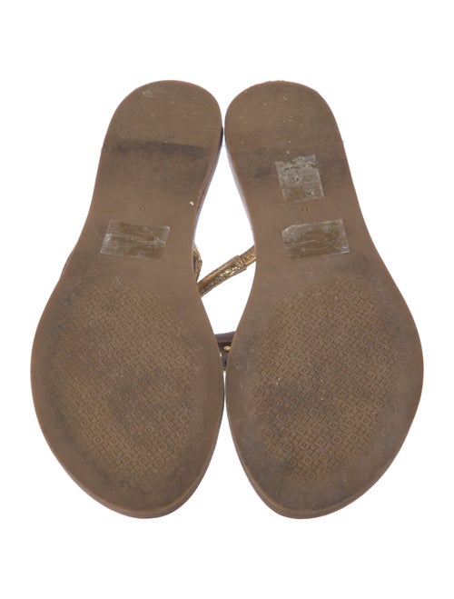 Tory Burch Leather Slides