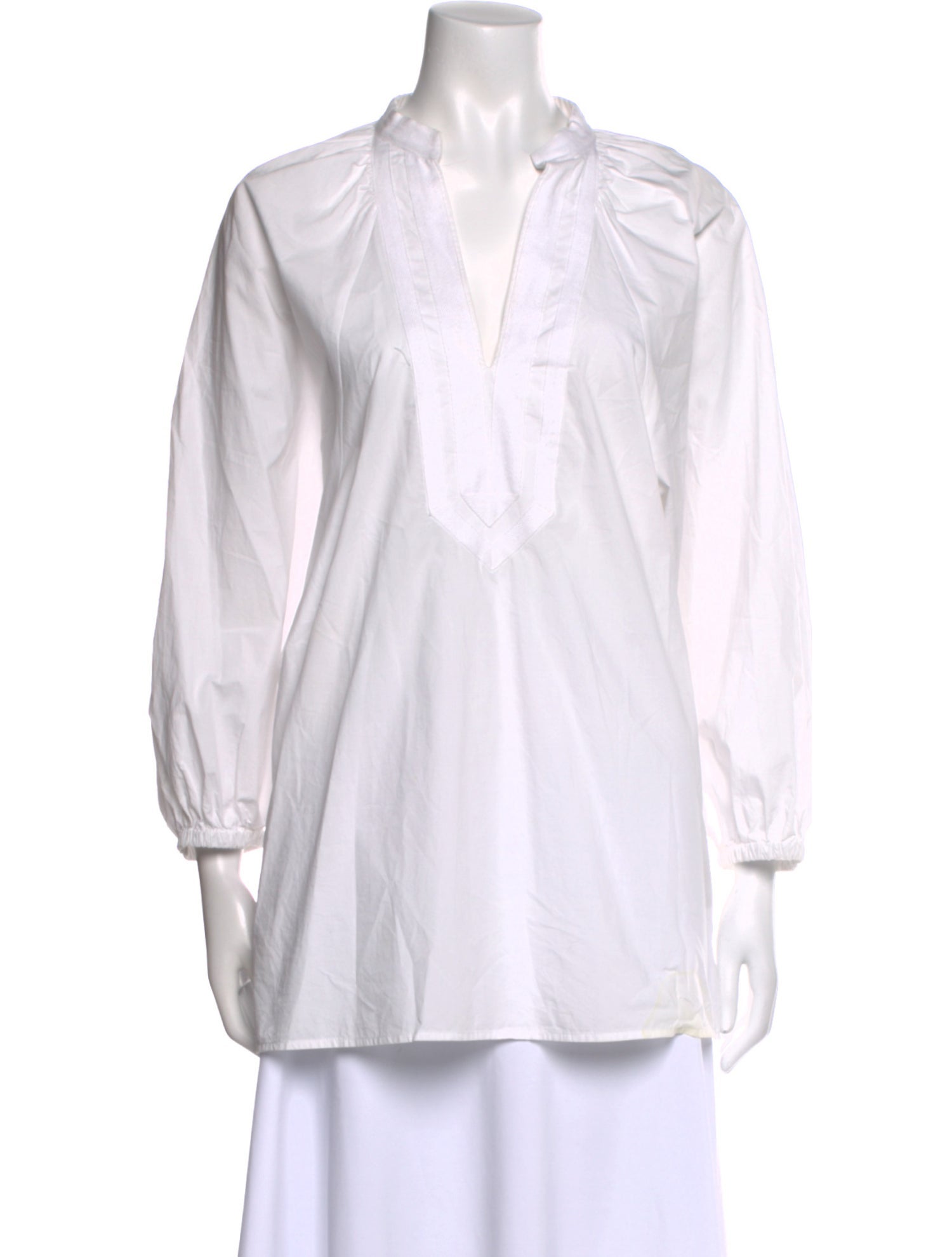 Tory Burch V-Neck Long Sleeve Tunic