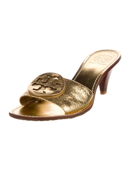Tory Burch Leather Slides