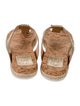 Tory Burch Leather T-Strap Sandals