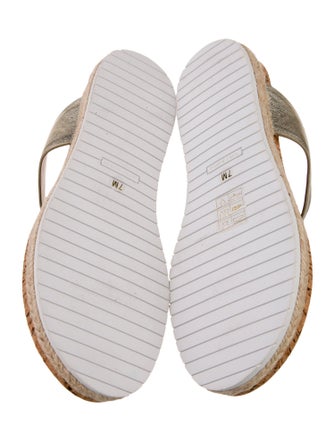 Tory Burch Leather T-Strap Sandals