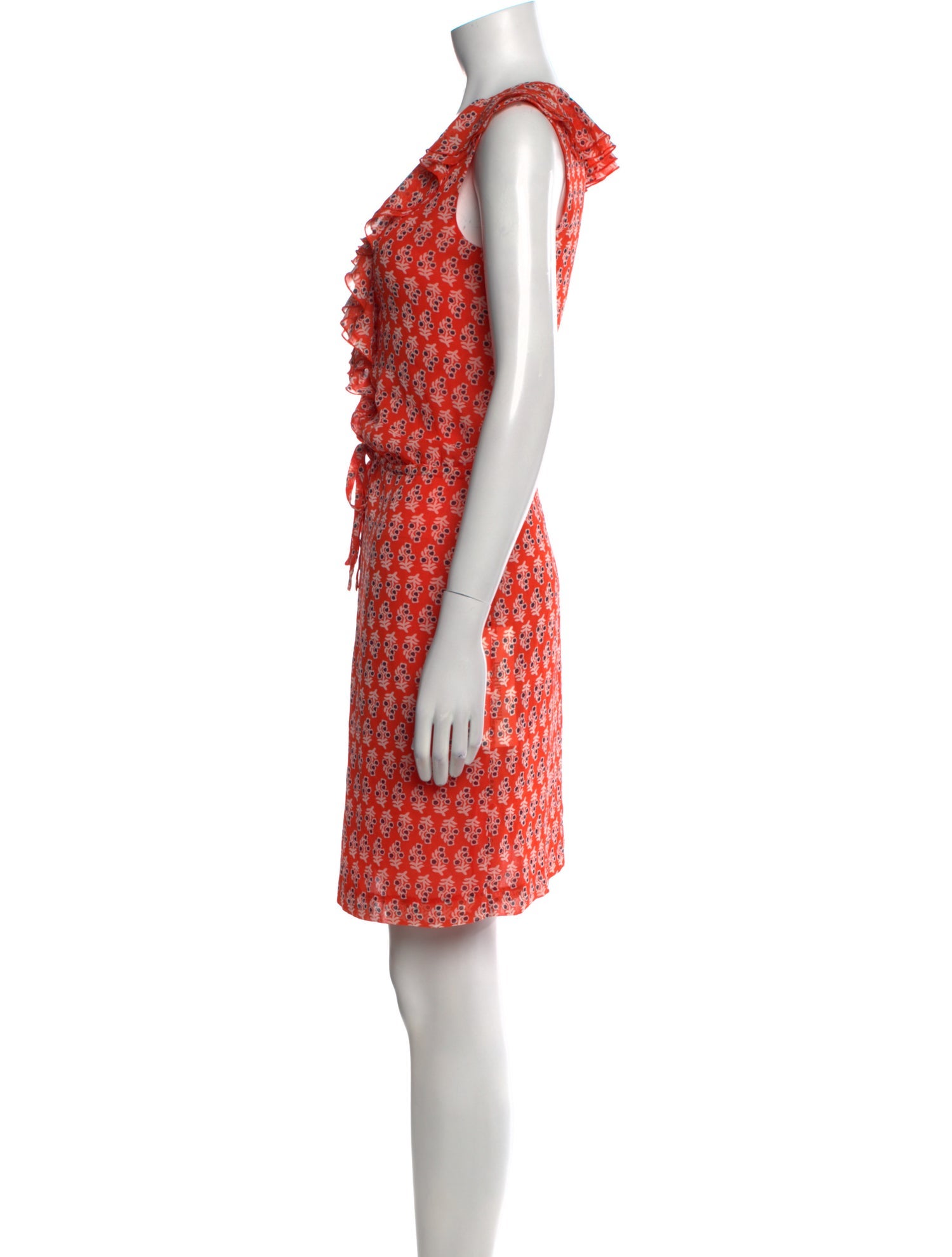Tory Burch Floral Print Knee-Length Dress