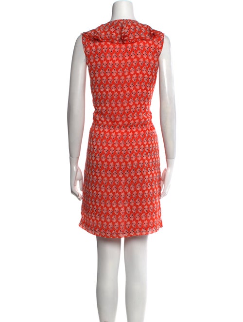 Tory Burch Floral Print Knee-Length Dress