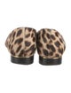 Tory Burch Ponyhair Animal Print Ballet Flats