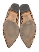 Tory Burch Ponyhair Animal Print Ballet Flats