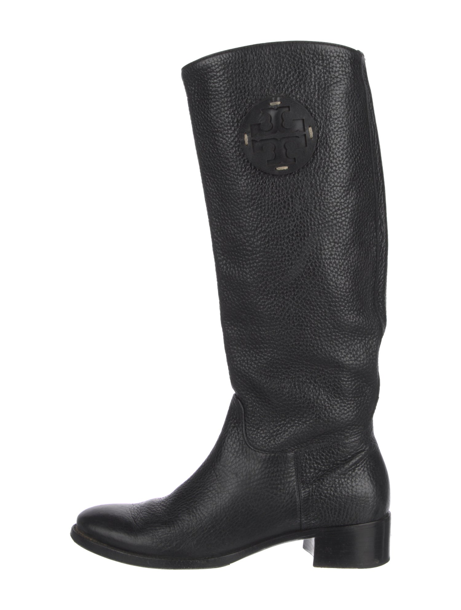 Tory Burch Leather Riding Boots