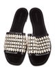 Tory Burch Leather Printed Slides