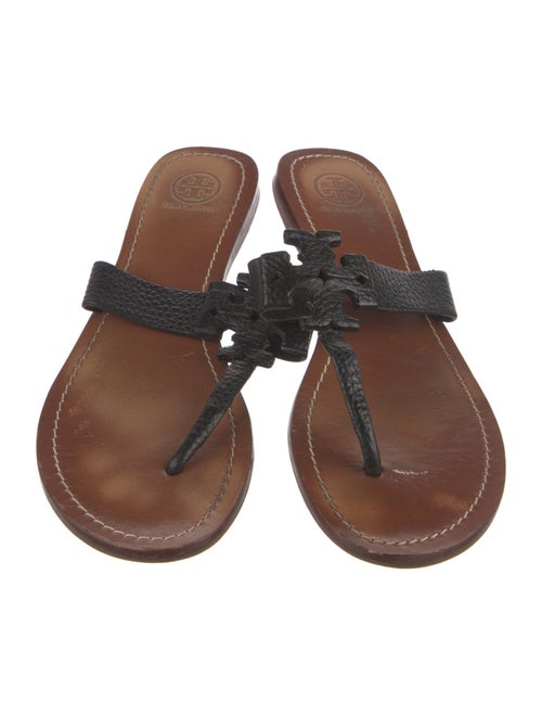 Tory Burch Leather Slides