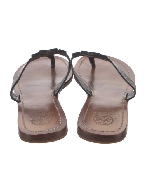 Tory Burch Leather Slides