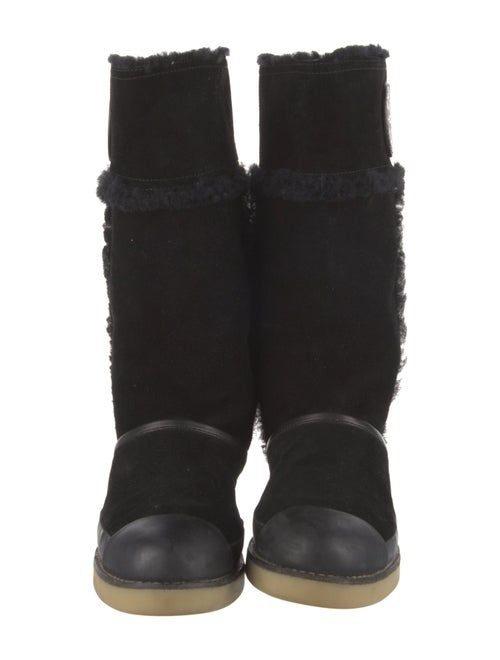 Tory Burch Suede Rain Boots