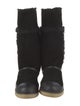 Tory Burch Suede Rain Boots