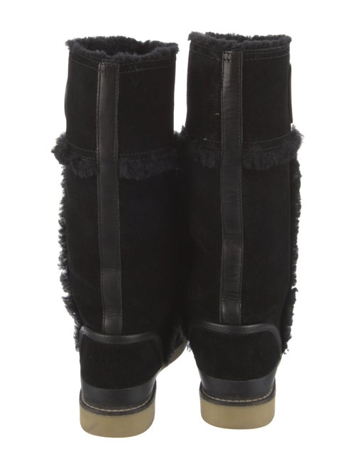 Tory Burch Suede Rain Boots