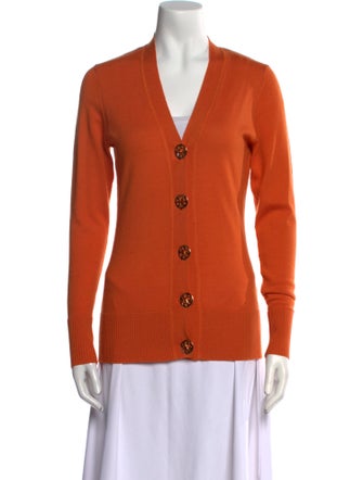Tory Burch Wool V-Neck Sweater
