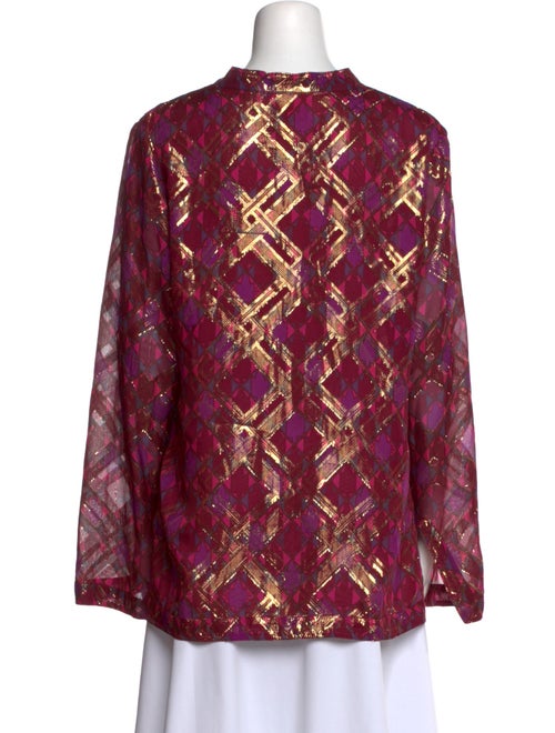 Tory Burch Silk Printed Tunic