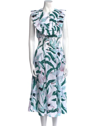 Tory Burch Printed Long Dress