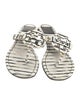 Tory Burch Leather Striped Slides